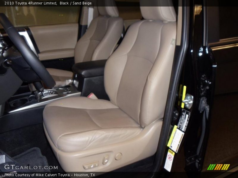 Black / Sand Beige 2010 Toyota 4Runner Limited