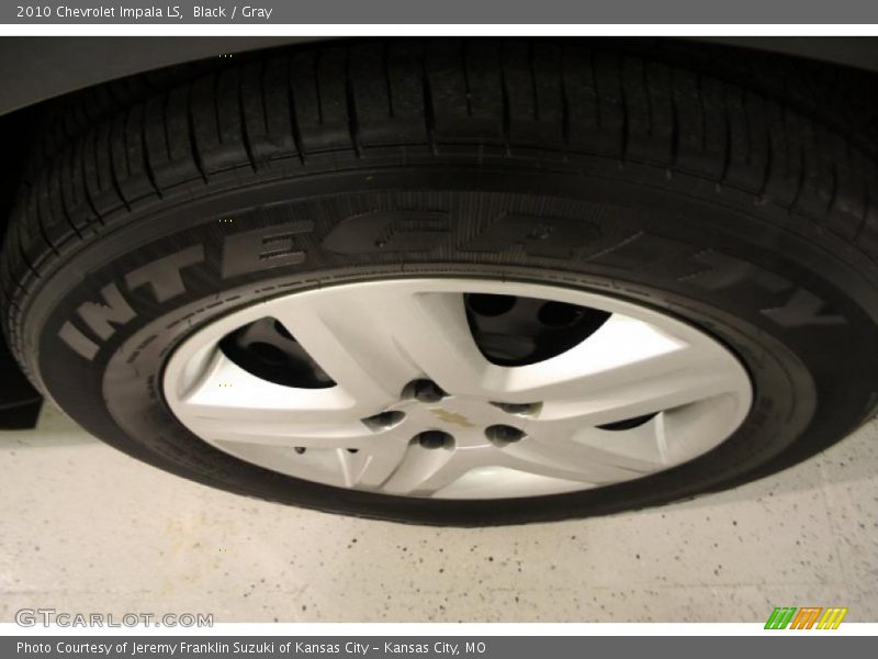 Black / Gray 2010 Chevrolet Impala LS