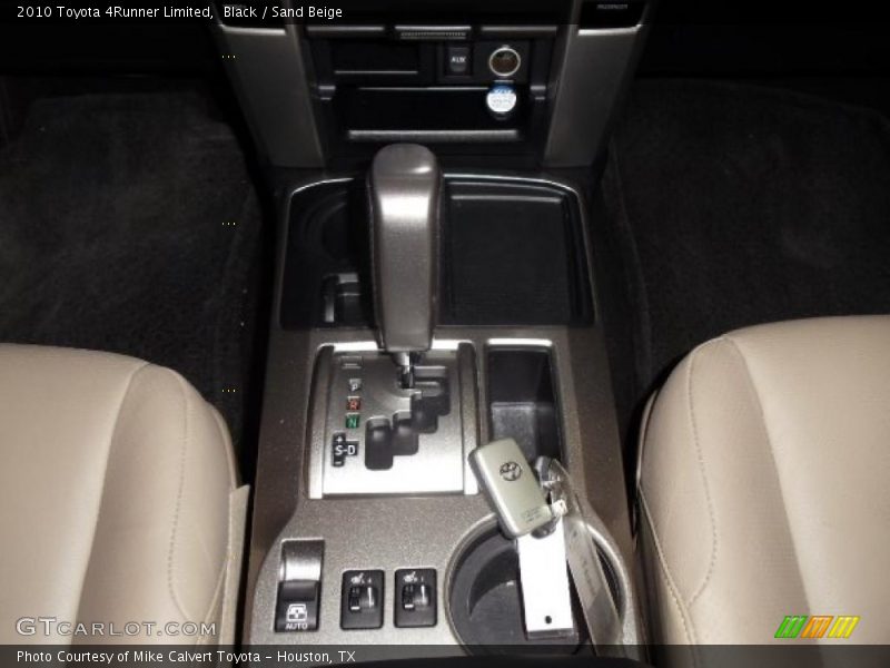 Black / Sand Beige 2010 Toyota 4Runner Limited
