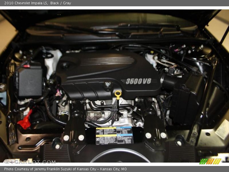 Black / Gray 2010 Chevrolet Impala LS