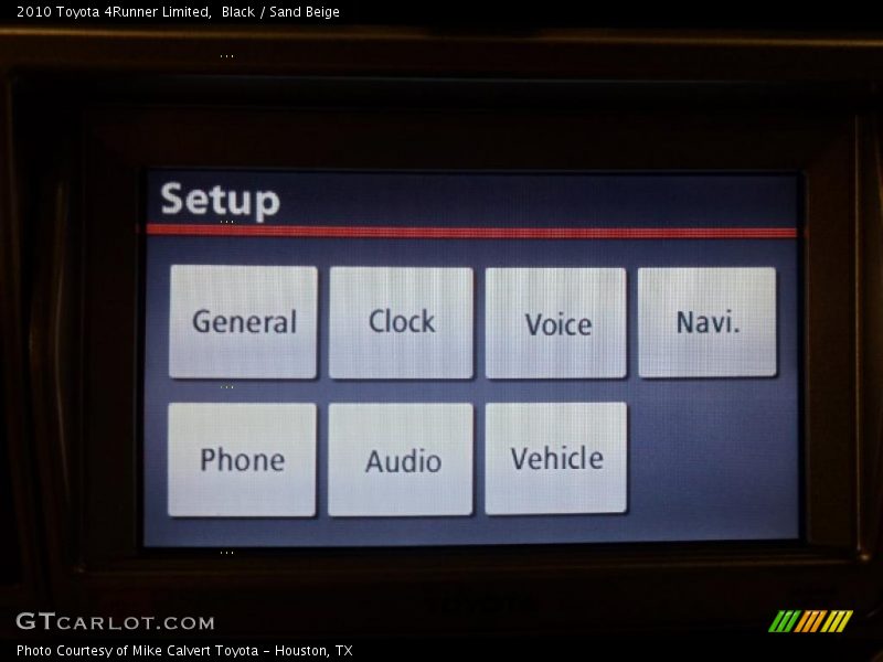 Black / Sand Beige 2010 Toyota 4Runner Limited