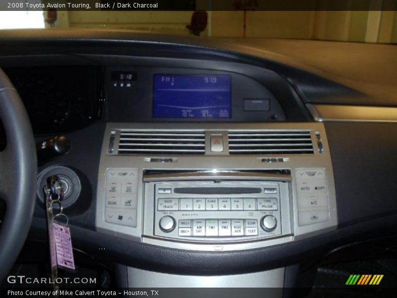 Black / Dark Charcoal 2008 Toyota Avalon Touring