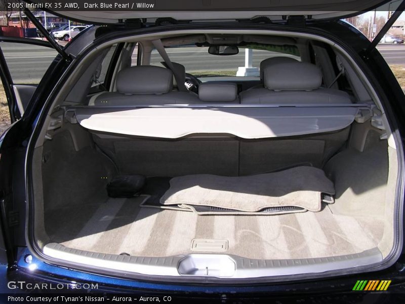 Dark Blue Pearl / Willow 2005 Infiniti FX 35 AWD