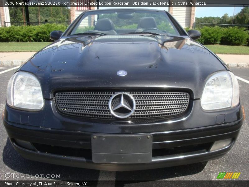 Obsidian Black Metallic / Oyster/Charcoal 2000 Mercedes-Benz SLK 230 Kompressor Limited Edition Roadster