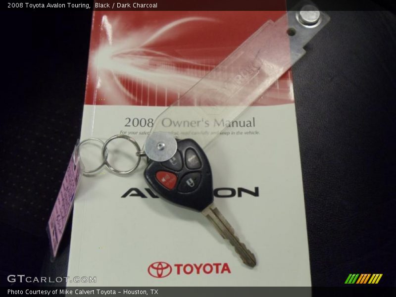 Black / Dark Charcoal 2008 Toyota Avalon Touring