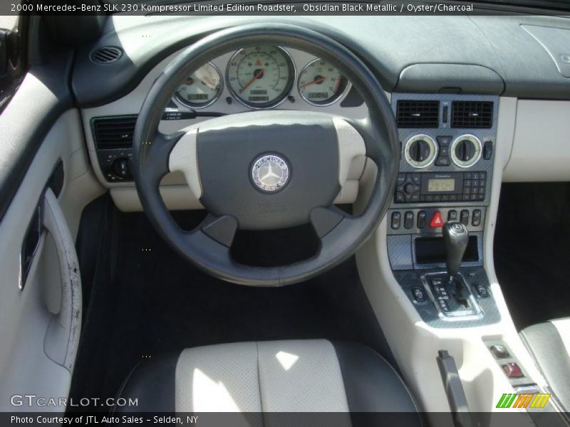 Obsidian Black Metallic / Oyster/Charcoal 2000 Mercedes-Benz SLK 230 Kompressor Limited Edition Roadster
