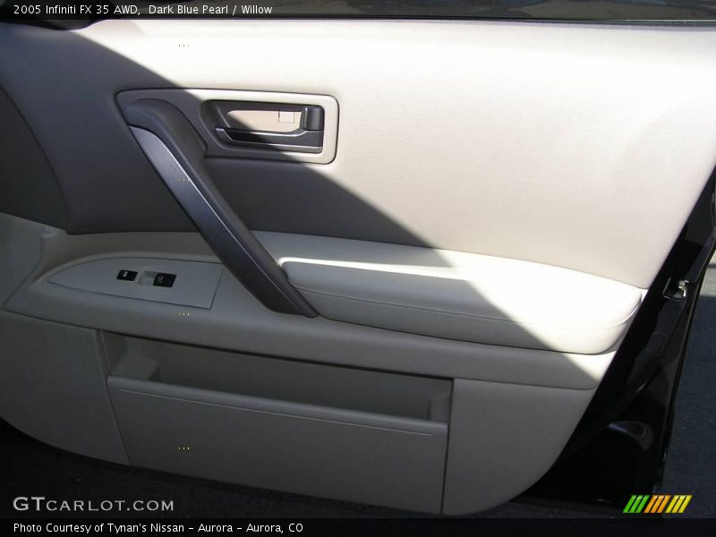 Dark Blue Pearl / Willow 2005 Infiniti FX 35 AWD