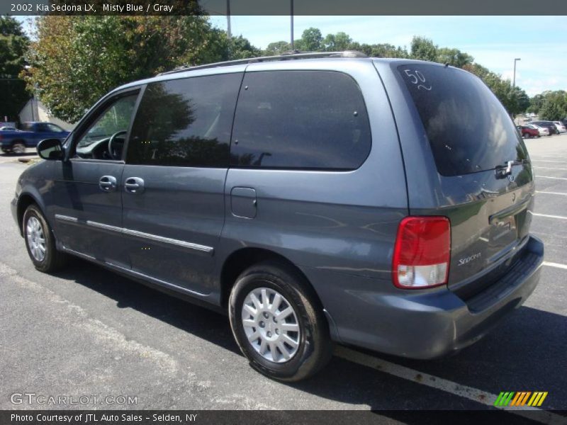Misty Blue / Gray 2002 Kia Sedona LX