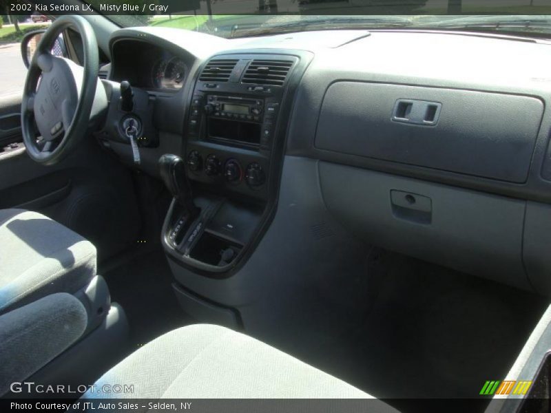 Misty Blue / Gray 2002 Kia Sedona LX
