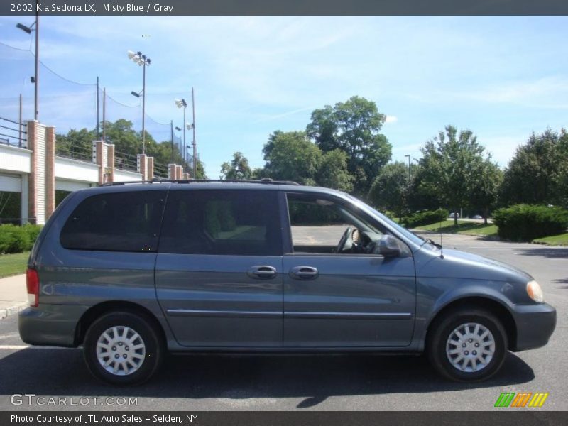 Misty Blue / Gray 2002 Kia Sedona LX