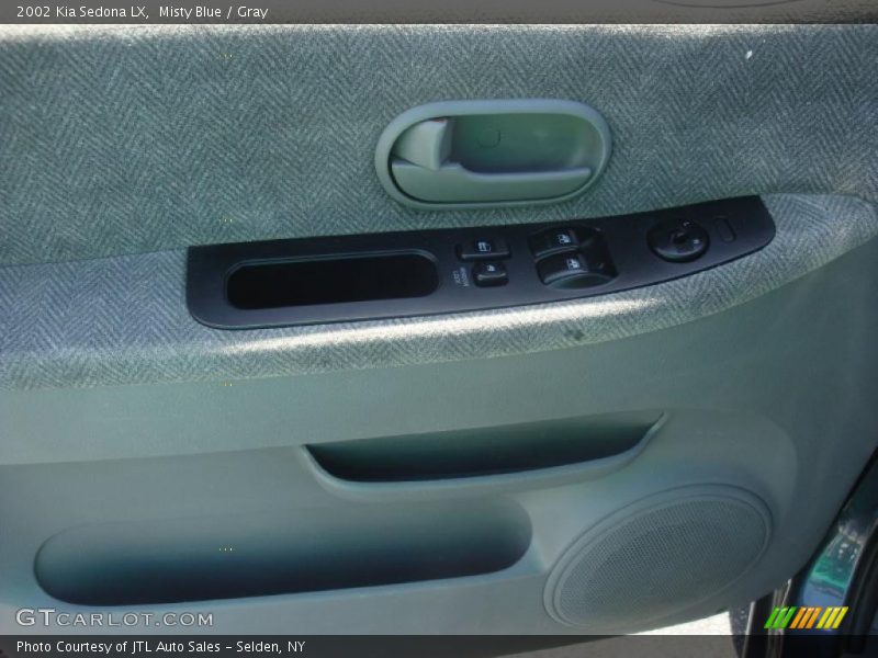 Misty Blue / Gray 2002 Kia Sedona LX