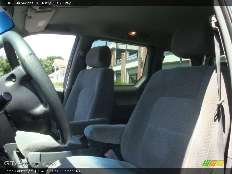 Misty Blue / Gray 2002 Kia Sedona LX