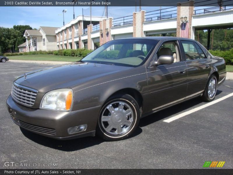 Bronzemist / Neutral Shale Beige 2003 Cadillac DeVille Sedan