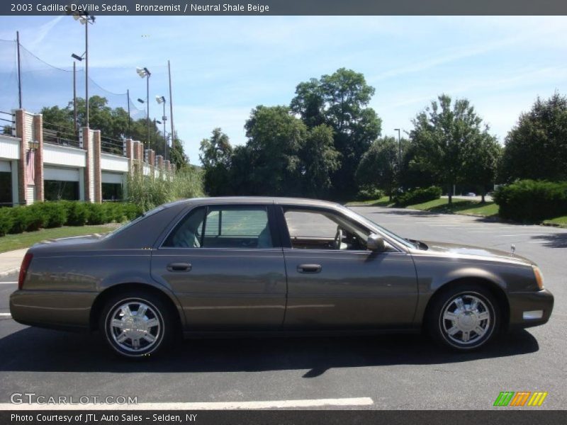 Bronzemist / Neutral Shale Beige 2003 Cadillac DeVille Sedan