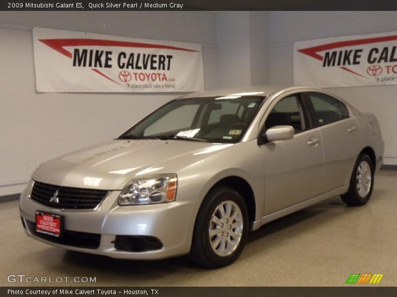 Quick Silver Pearl / Medium Gray 2009 Mitsubishi Galant ES
