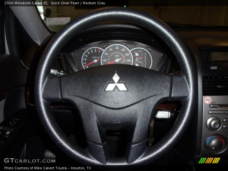 Quick Silver Pearl / Medium Gray 2009 Mitsubishi Galant ES