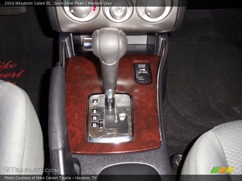 Quick Silver Pearl / Medium Gray 2009 Mitsubishi Galant ES