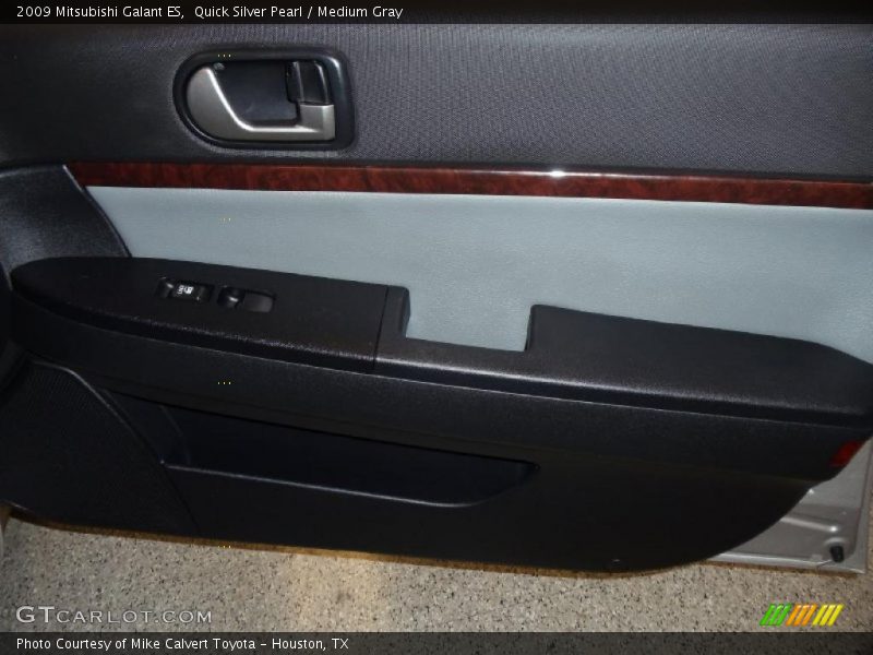 Quick Silver Pearl / Medium Gray 2009 Mitsubishi Galant ES