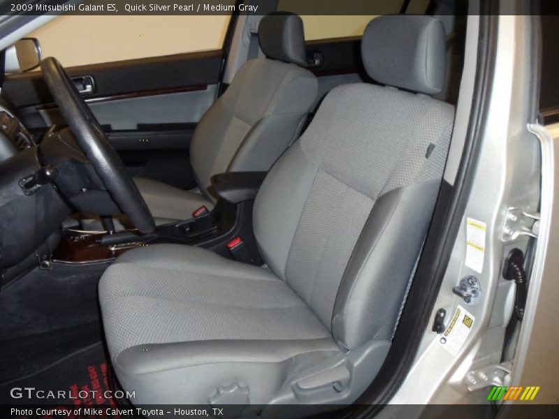 Quick Silver Pearl / Medium Gray 2009 Mitsubishi Galant ES