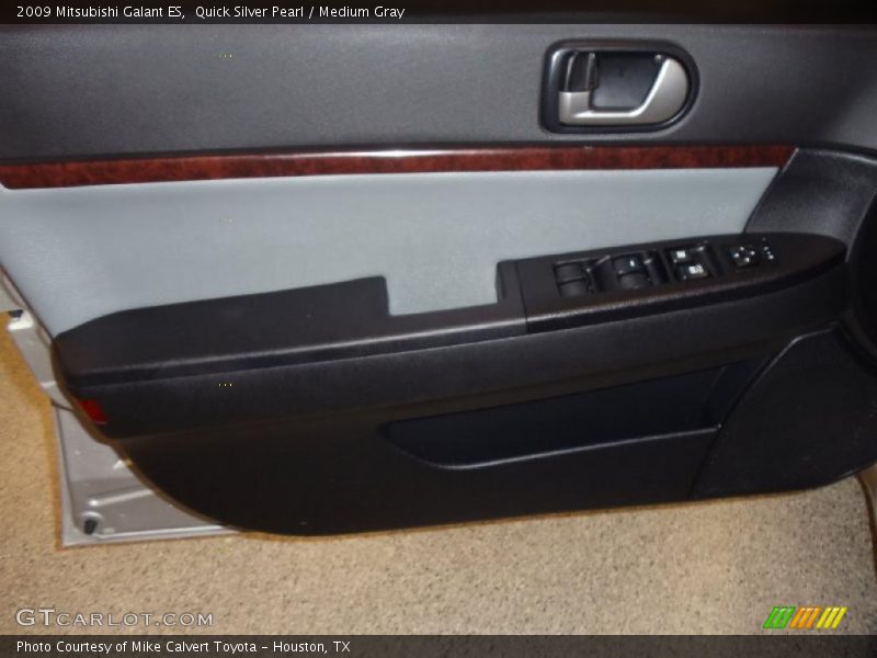 Quick Silver Pearl / Medium Gray 2009 Mitsubishi Galant ES