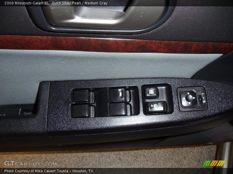 Quick Silver Pearl / Medium Gray 2009 Mitsubishi Galant ES