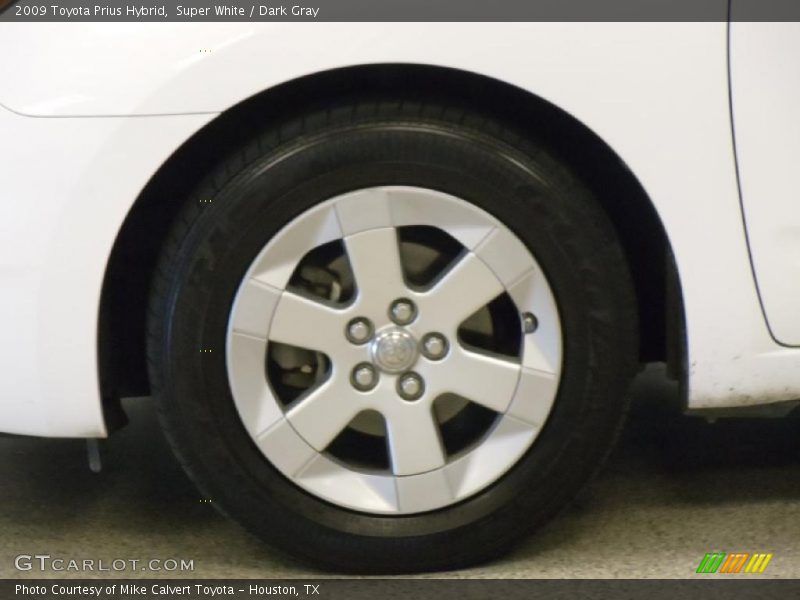 Super White / Dark Gray 2009 Toyota Prius Hybrid