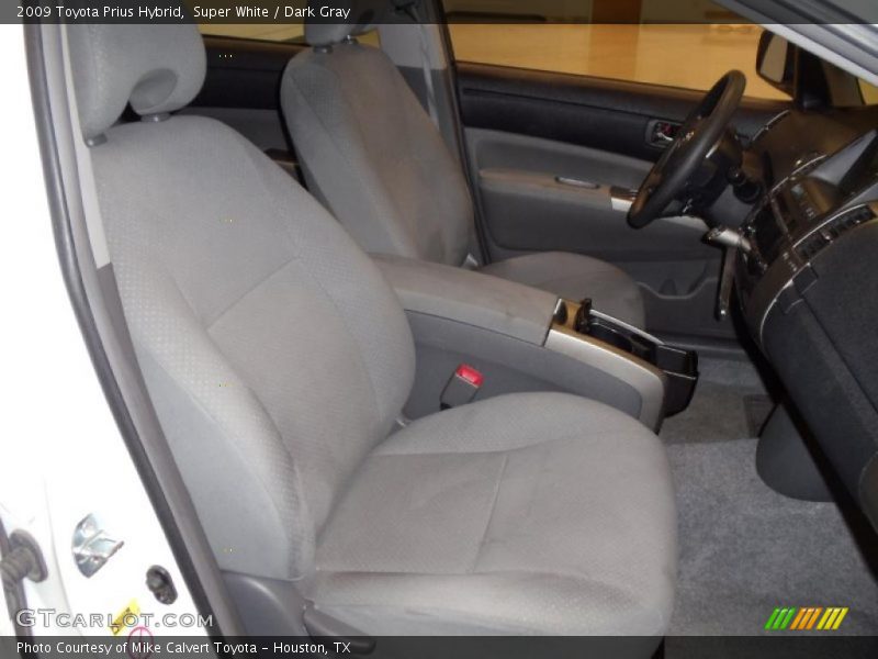 Super White / Dark Gray 2009 Toyota Prius Hybrid