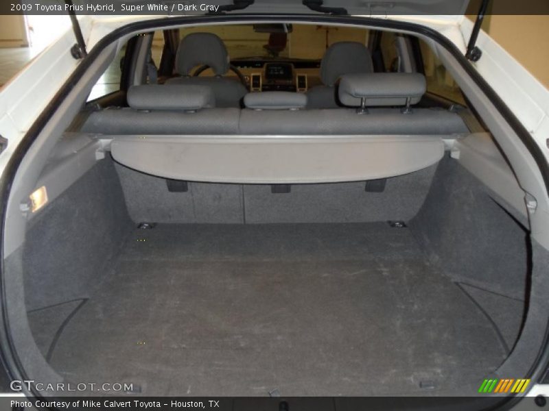 Super White / Dark Gray 2009 Toyota Prius Hybrid