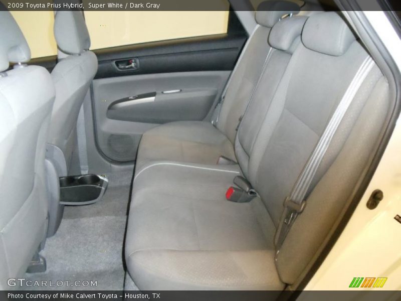 Super White / Dark Gray 2009 Toyota Prius Hybrid