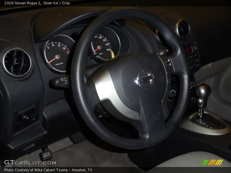 Silver Ice / Gray 2009 Nissan Rogue S