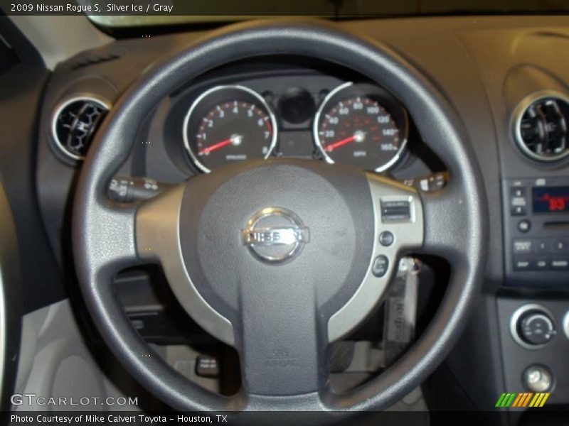 Silver Ice / Gray 2009 Nissan Rogue S