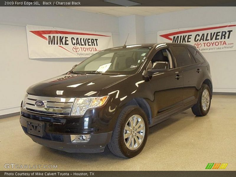 Black / Charcoal Black 2009 Ford Edge SEL