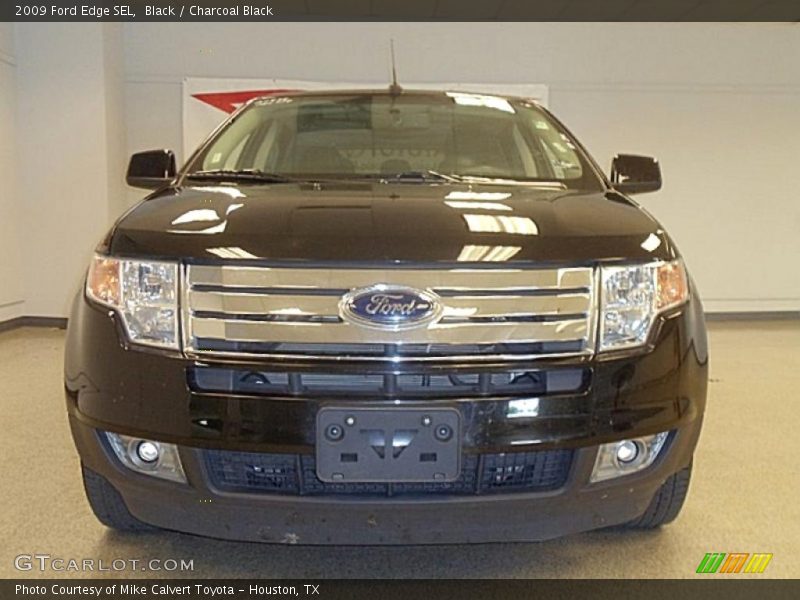 Black / Charcoal Black 2009 Ford Edge SEL