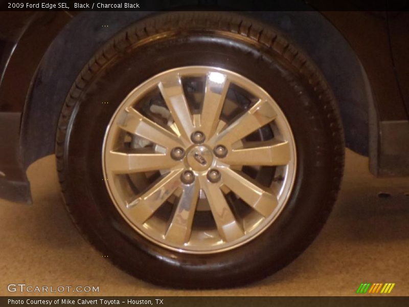 Black / Charcoal Black 2009 Ford Edge SEL