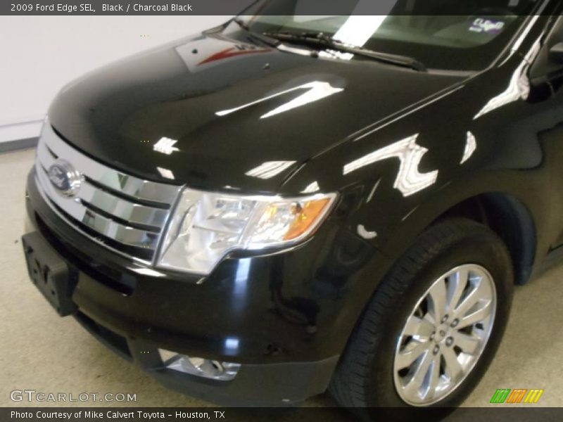 Black / Charcoal Black 2009 Ford Edge SEL
