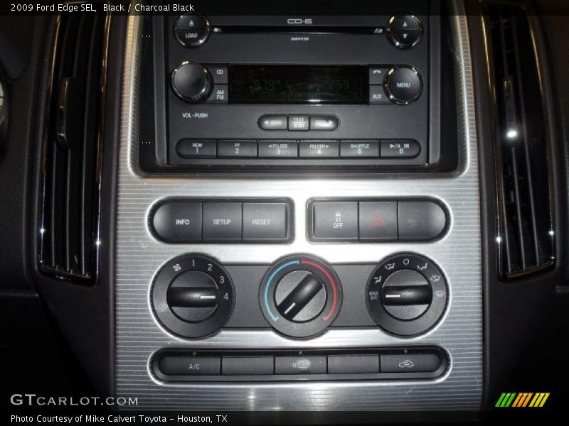 Black / Charcoal Black 2009 Ford Edge SEL