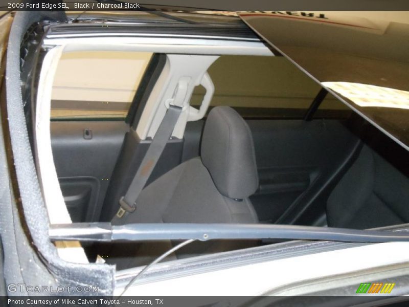 Black / Charcoal Black 2009 Ford Edge SEL