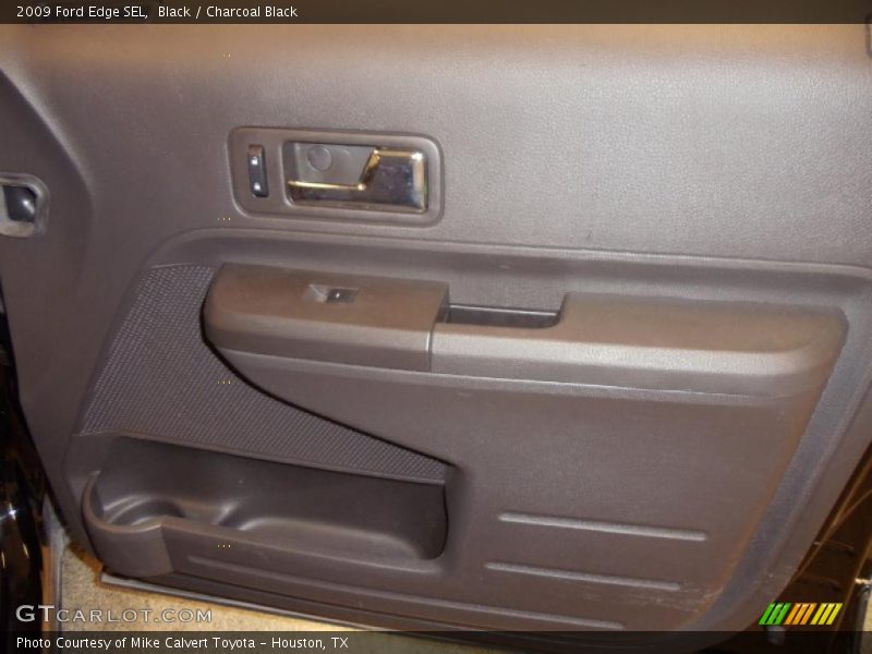 Black / Charcoal Black 2009 Ford Edge SEL