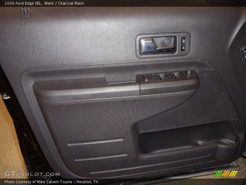 Black / Charcoal Black 2009 Ford Edge SEL