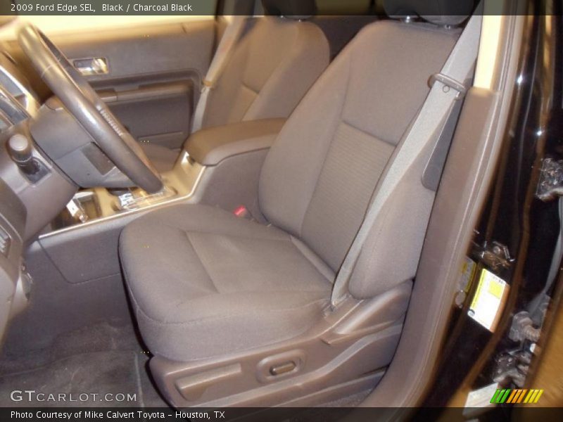 Black / Charcoal Black 2009 Ford Edge SEL