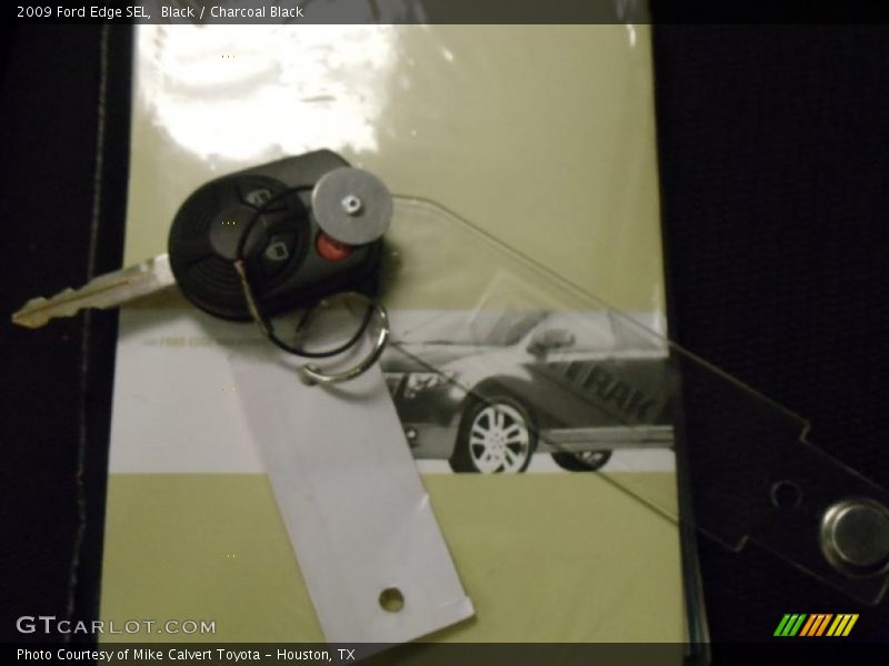 Black / Charcoal Black 2009 Ford Edge SEL