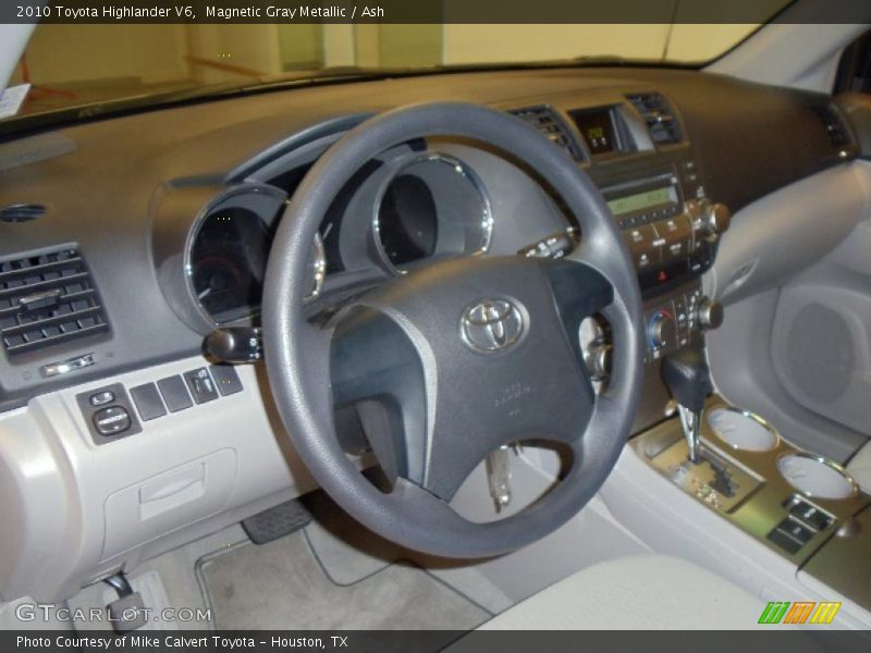 Magnetic Gray Metallic / Ash 2010 Toyota Highlander V6