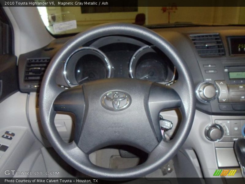 Magnetic Gray Metallic / Ash 2010 Toyota Highlander V6