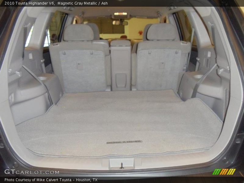 Magnetic Gray Metallic / Ash 2010 Toyota Highlander V6
