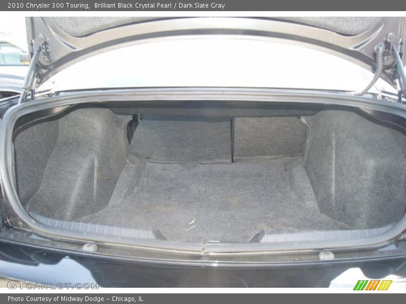 Brilliant Black Crystal Pearl / Dark Slate Gray 2010 Chrysler 300 Touring