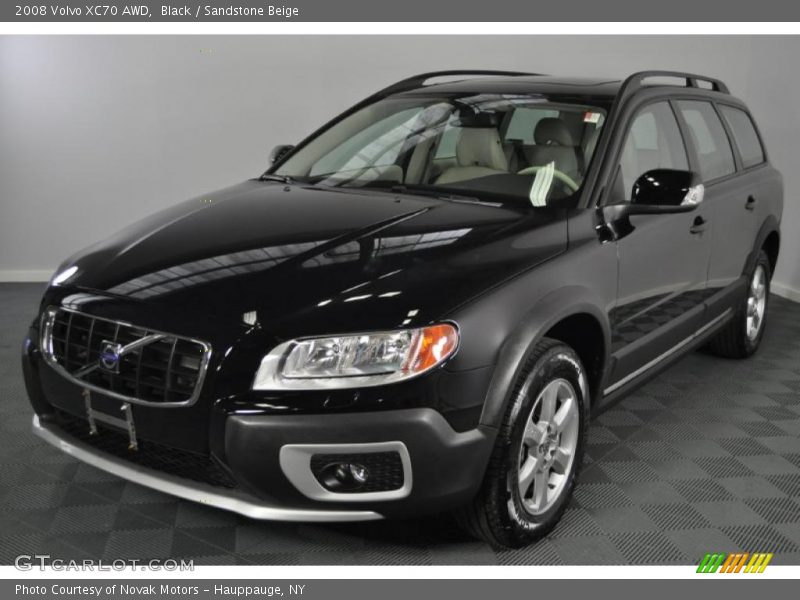 Black / Sandstone Beige 2008 Volvo XC70 AWD