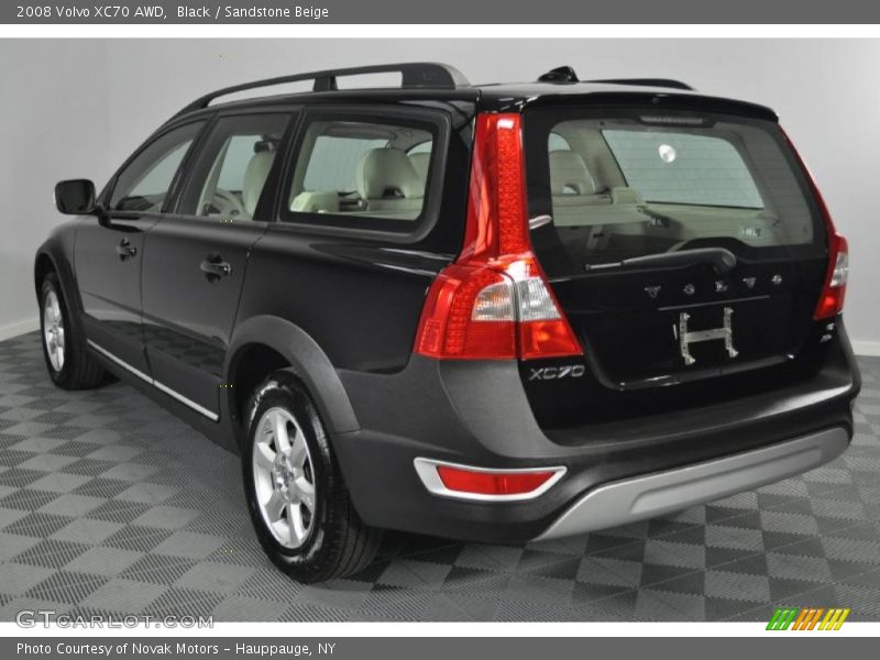 Black / Sandstone Beige 2008 Volvo XC70 AWD