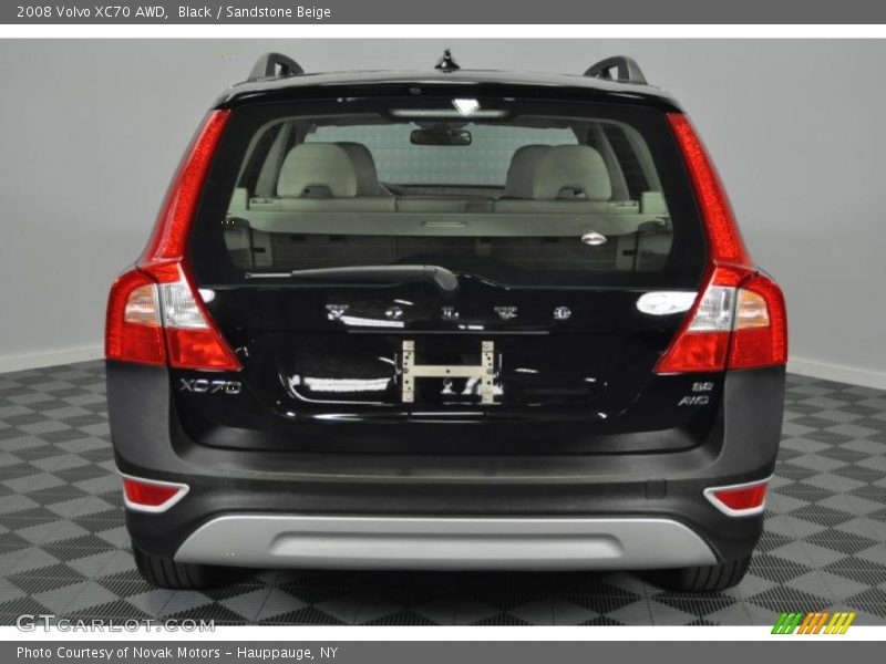 Black / Sandstone Beige 2008 Volvo XC70 AWD