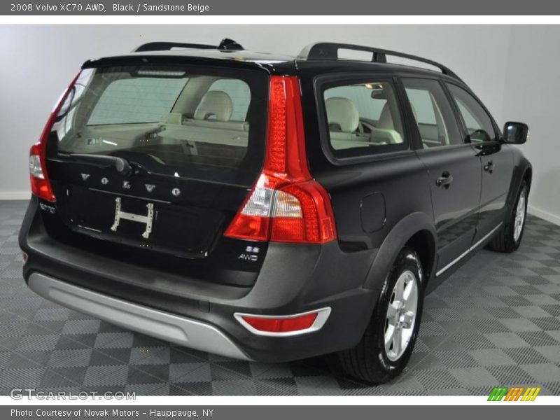 Black / Sandstone Beige 2008 Volvo XC70 AWD
