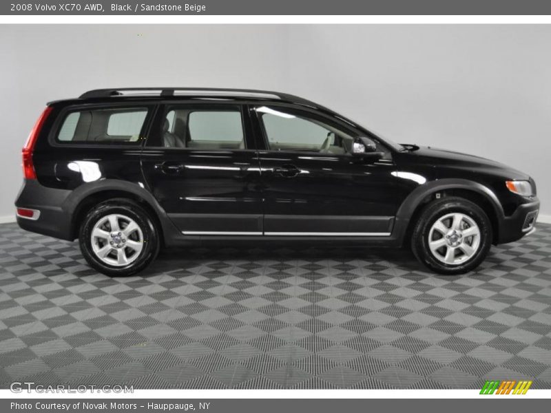 Black / Sandstone Beige 2008 Volvo XC70 AWD